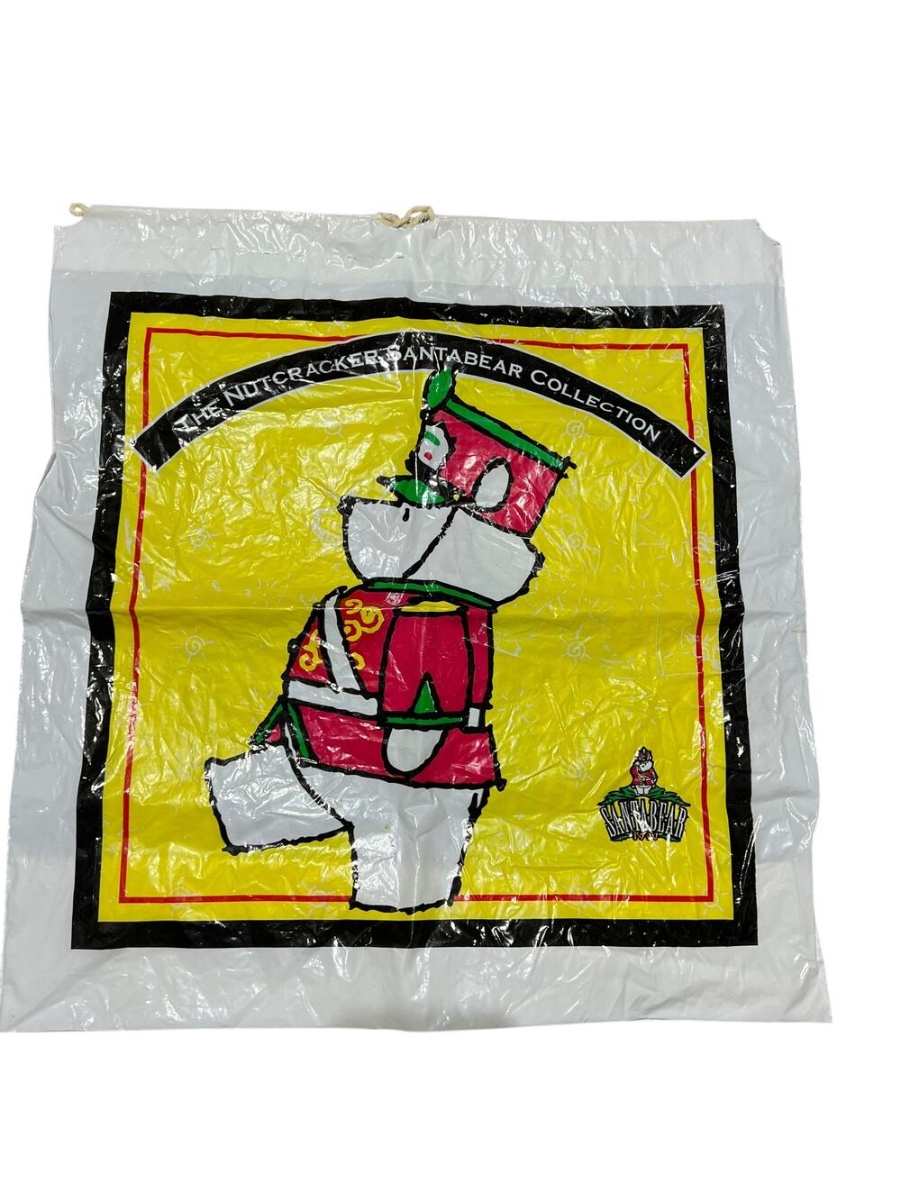 1997 Marshall Fields Santabear Shopping Bag Vintage Dayton Hudson